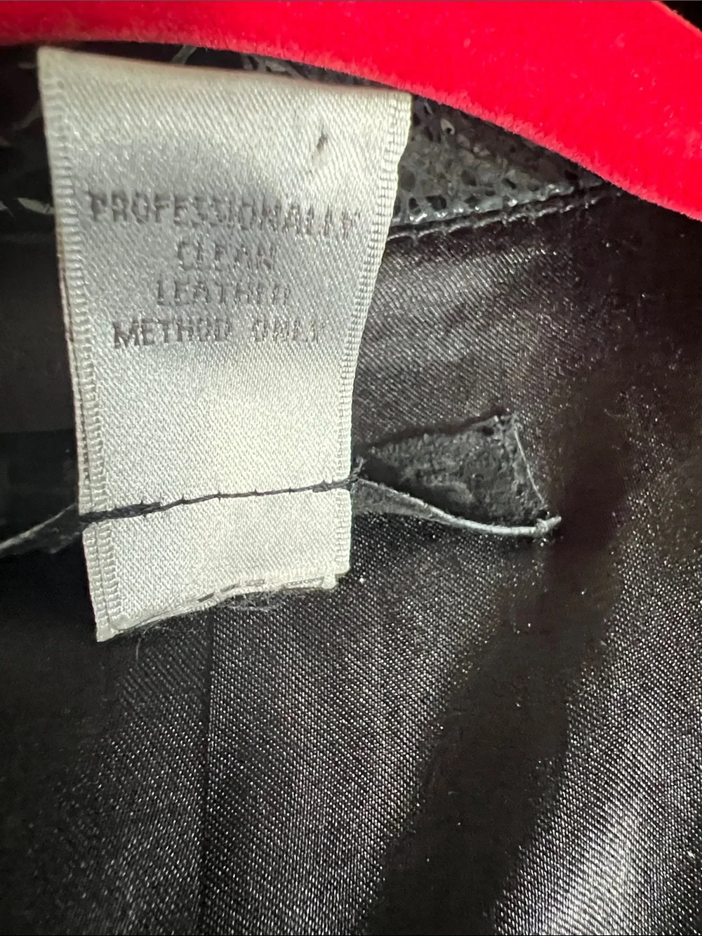 Chico's Black 100% Leather Snakeskin Zip Jacket with lining Size 1
